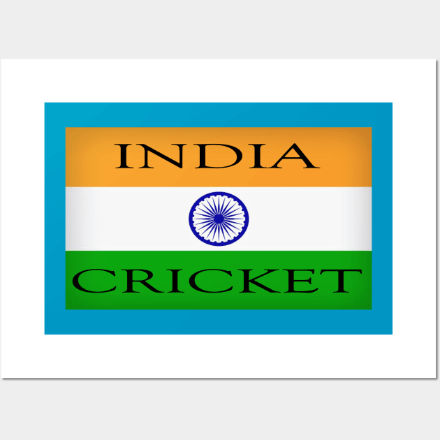 INDIA CRICKET Wall Art by Cult Classics